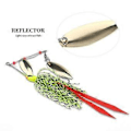 Pikkukuva 4 / 5: Kalastuslukit Terminator Spinning Bait Lot Buzz Baits hameilla Kalastustarvike