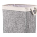 Miniatyrbilde 2 av 4: Stor Vaskkurv 50 x 41 x 31 cm, Foldbar Vaskpose med Tau