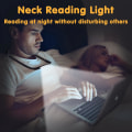 Miniatyrbilde 2 av 5: Halsleselampe, fleksibel USB-oppladbar LED-boklampe for