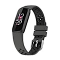 Miniatyrbilde 3 av 5: For Fitbit Luxe Silikonrem (Antrasitt Svart)