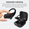Pikkukuva 3 / 5: TWS Bluetooth 5.0 urheilukuulokkeet langattomat kuulokkeet 8D Stereo