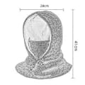 Miniatyrbilde 2 av 4: Balaclava vinter menn varm lue Løping Sykling vindbeskyttelse halshette