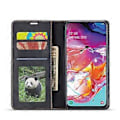 Miniatyrbillede 3 af 5: FORWENW Fantasy Series Auto-absorberende Silkeblød Læder Cover til Samsung Galaxy A31 (Style A)