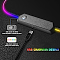 Miniatyrbillede 2 af 4: RGB Gaming Musemåtte Stor 900 x 400 x 4 mm Oversized XXL Spil M