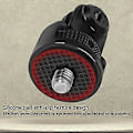 Miniatyrbilde 4 av 5: 2023 Ny Tripod Adapter i Aluminiumlegering 360-graders Rotasjon 1/4\" Skrue Oppgradert (Svart Farge)