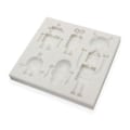 Miniatyrbillede 5 af 5: 6 cellers chokoladeform robotformet chokolade slikforme bagegadgets