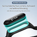 Miniatyrbilde 3 av 5: Nylonvevd klokkearmbånd for Xiaomi Mi Band 7 (Lime)