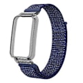 Miniatyrbilde 2 av 5: PC-etui + Nylon Loop-reim for Xiaomi Mi Band 7 Pro (Indigo Blå)