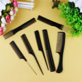 Miniatyrbild 4 av 5: Styling Comb Set - 10 Professionella Hårkammar i Kolfiber för Salongsbruk