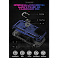 Miniatyrbillede 3 af 4: iPhone 14 Pro Max Etui, Ekstrem Beskyttelse Militær Rustning Dobbelt