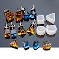 Miniatyrbillede 4 af 5: Ørestikker Epoxy Resin Form Øreringe Silikoneform DIY Smykkefremstillingsmateriale