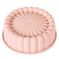 Miniatyrbillede 1 af 5: Kageform Rund Solsikke Non-Stick Fødevaregodkendt Høj Temperaturbestandighed DIY Silikone Let Demold Bageform Bageværktøj (Beige)
