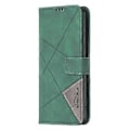 Miniatyrbild 5 av 5: BINFEN COLOR BF05 Fodral Stativ Plånbok PU Läder Geometrisk Telefonfodral för Infinix Note 40 (Stil B)