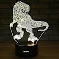 Miniatyrbild 5 av 5: Dinosaurie Leksaker 3D Nattlampa för Pojkar med Timer Fjärrkontroll & Smart Touch 7 Färger Bytbar Dimbar TRex Leksak 1 2 3 4 5 6 7 8 9 10 År Gammal Pojkpresent