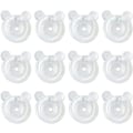 Miniatyrbild 1 av 5: Täcke Clips, 12 st genomskinliga täcke clips plast täcke hållare