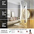 Miniatyrbillede 2 af 5: 12W Akryl LED Væglampe Moderne Indendørs Væglampe Dæmpbar Guld Sconce Soveværelse