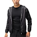 Miniatyrbillede 1 af 3: Mænd Letvægts Casual Jakke Combat Udendørs Vandreture Hættetrøje Frakke Overtøj Tops-r (2XL Sort)
