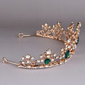 Miniatyrbillede 4 af 5: Cubic Zirconia Bryllupstiara til Brud & Blomsterpiger - Prinsesse
