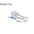 Miniatyrbillede 2 af 5: 19mm Smiley Dobbelt Klips Klips, Assorterede Farver, 80 Pak