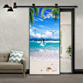 Miniatyrbilde 2 av 5: (38.5*200cm*2stk) 3D-effekt plakat dørklistremerke 42