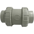 Miniatyrbillede 1 af 2: Diameter (20mm) vandtæt Lmell grå inline checkventil til vaskemaskine