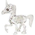 Pikkukuva 1 / 5: Yksisarvisen Halloween-kallokoriste pöydälle sisä- ja ulkokäyttöön, karmiva poseeraava patsas