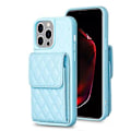 Miniatyrbillede 1 af 5: Lodret Wallet PU-etui til iPhone 15 Pro Max (Blå)