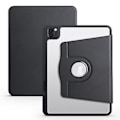 Miniatyrbilde 1 av 4: Akryl Lærveske For iPad Pro 11 2022/2021/2020/2018 (Svart)