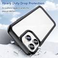 Miniatyrbillede 3 af 5: Akryl + TPU Telefon Cover til iPhone 14 Pro (Sort)