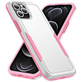 Pikkukuva 1 / 5: PC + TPU iskunkestävä kotelo iPhone 13 Pro:lle (Valkoinen)