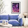 Miniatyrbild 3 av 5: 5D Diamantmålning Vuxen, 30x40cm Kristallfjäril Diamantmålning