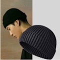Miniatyrbilde 3 av 5: Off white, varm unisex lue for menn og kvinner, kald lue for kvinner,