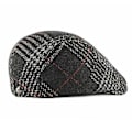 Miniatyrbild 5 av 5: Herr Basker Hatt Varm Höst Vinter Newsboy Flat Cap Golfhattar Justerbar (Svart)