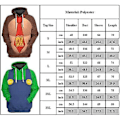 Miniatyrbilde 3 av 3: Unisex Mario 3D hettegenser for kvinner og menn - hettegenser, genser, topp, gave, XL Mario