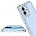Miniatyrbild 5 av 5: Transparent Acryl-fodral för Motorola Moto G14