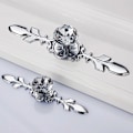 Miniatyrbilde 1 av 5: 6PCS krystalldiamant glasshåndtak 170mm lang dørhåndtak, skuff,