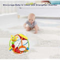 Miniatyrbilde 3 av 4: Gripeball for baby, leke for 3-6 måneder, leke for ettåringer, babyrangle, aktivitetsballgave