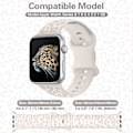 Miniatyrbilde 2 av 5: Rosa stropper kompatible med Apple Watch Series 42mm,44mm,45m
