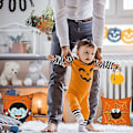 Miniatyrbild 3 av 5: Halloween Kudde Set 4st Halloween Soffa Kuddfodral Halloween Kastkudde Överdrag Set Halloween Kuddfodral Överdrag Kudde För Soffa Rektangulär Kudde