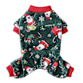 Miniatyrbillede 1 af 5: Jule-Vinter Hundepjækser Jumpsuit Til Små Hunde Shih Tzu Yorkshire Trøjer Blød Fleece Hvalp Kattedyr Tøj Kæledyr Tøj 4 (XL)