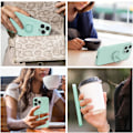 Miniatyrbillede 5 af 5: Silikone Ring Holder Etui til iPhone 13 Pro Max, Fuld Beskyttelse