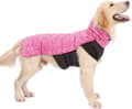 Reversibel Stor Medium Hundkappa Bomullsfyllning Vinter Hundväst Ther