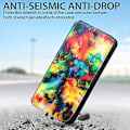 Miniatyrbillede 3 af 5: Farverig Magnetisk Læderetui Til Samsung Galaxy A12 (Farverig Sky)