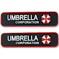 Miniatyrbillede 1 af 5: 2 stk. Resident Evil Umbrella Corporation PVC-patch-badges