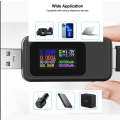 Miniatyrbild 5 av 5: USB-C Ström- och Spänningstestare Digital Multimeter LCD USB-mätare Vol