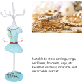 Miniatyrbilde 3 av 5: Mannequin smykkedisplay (stil 2), ørepynt halskjede ring smykkerholder displaystativ prinsesse Dres