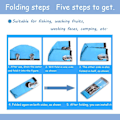 Miniatyrbilde 4 av 5: Foldbar bøtte Heavy Duty Vanntett Foldbar bøtte, (12L) Folda