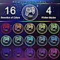 Miniatyrbillede 2 af 5: 3D Gamepad Illusion Lampe, Spilcontroller Natlampe med Fjernbetjening og Timerfunktion 16 Farveskiftende Spilværelses Dekoration Bedste Gamer Gave