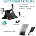 Miniatyrbillede 3 af 5: 4-pak Telefonstativer, Universal Foldbar Tablet Stativ