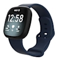 Pikkukuva 1 / 5: Fitbit Versa 3 / Sense -silikoniranneke, koko: L (Tummansininen)